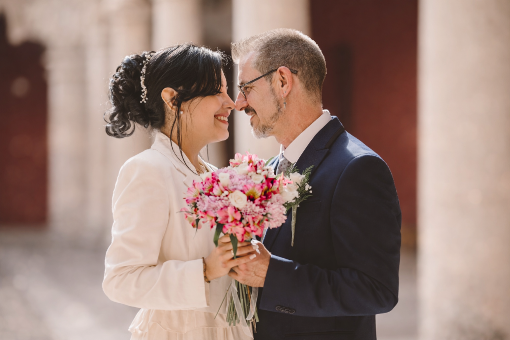 Fotografo de bodas por horas en Guadalajara Palacio del Infantado y Juzgado