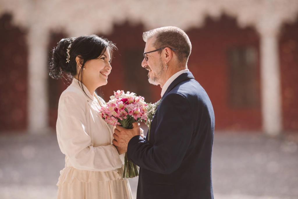 Fotografo de bodas por horas en Guadalajara Palacio del Infantado y Juzgado