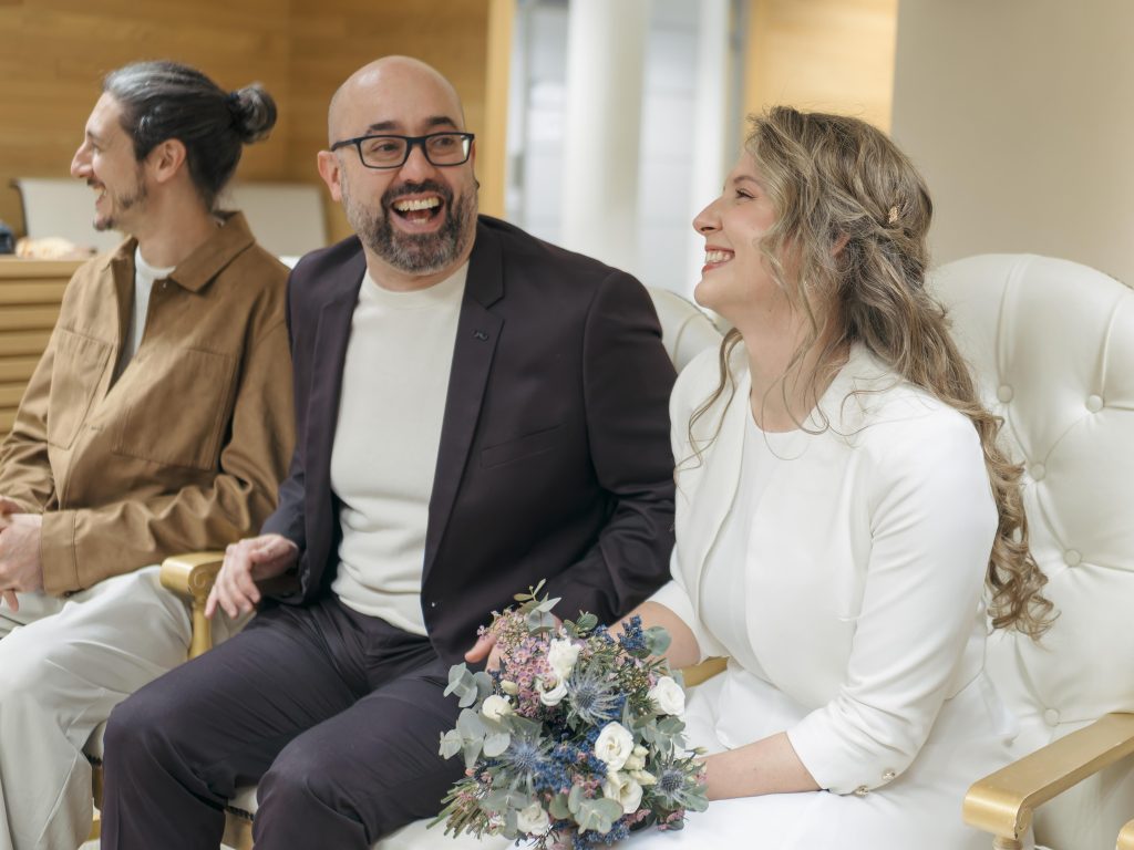 Boda en el Ayuntamiento de Getafe y Coctel en Si La Cosa Funciona Eventos - Getafe  - Fotógrafo de bodas por horas en Getafe