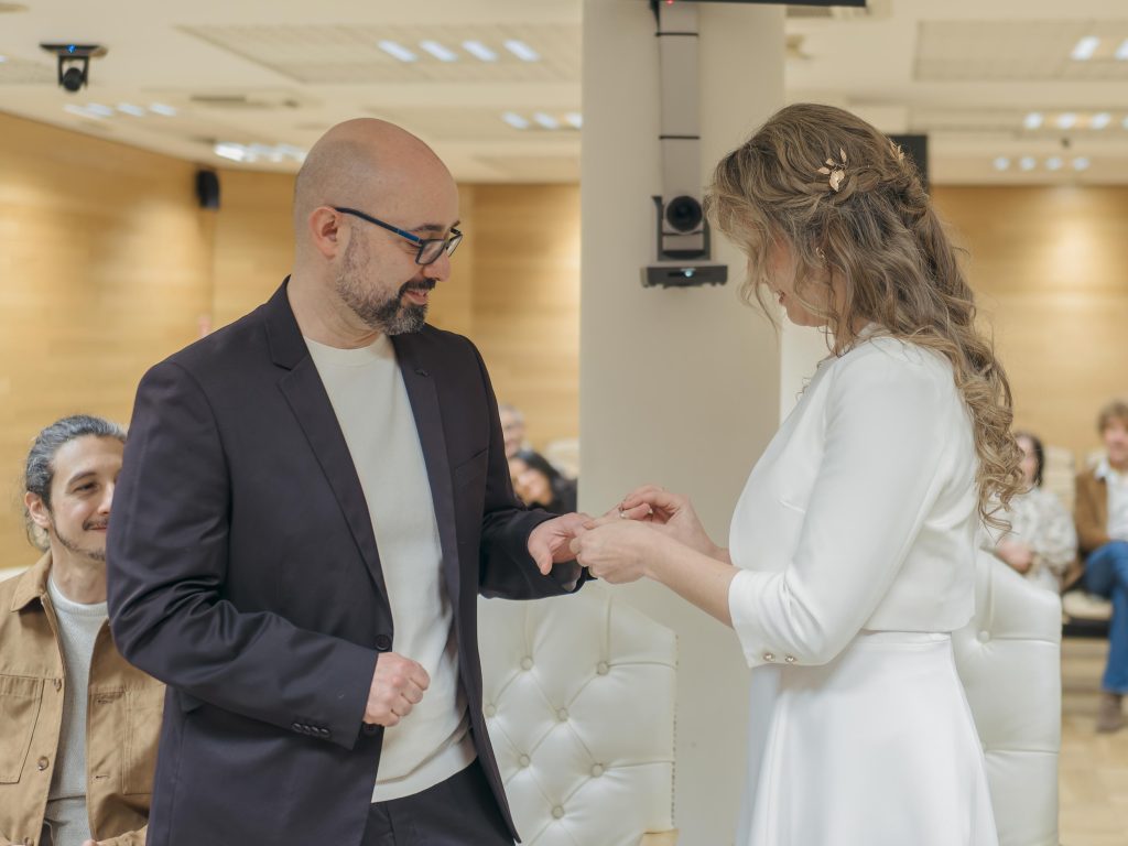 Boda en el Ayuntamiento de Getafe y Coctel en Si La Cosa Funciona Eventos - Getafe  - Fotógrafo de bodas por horas en Getafe