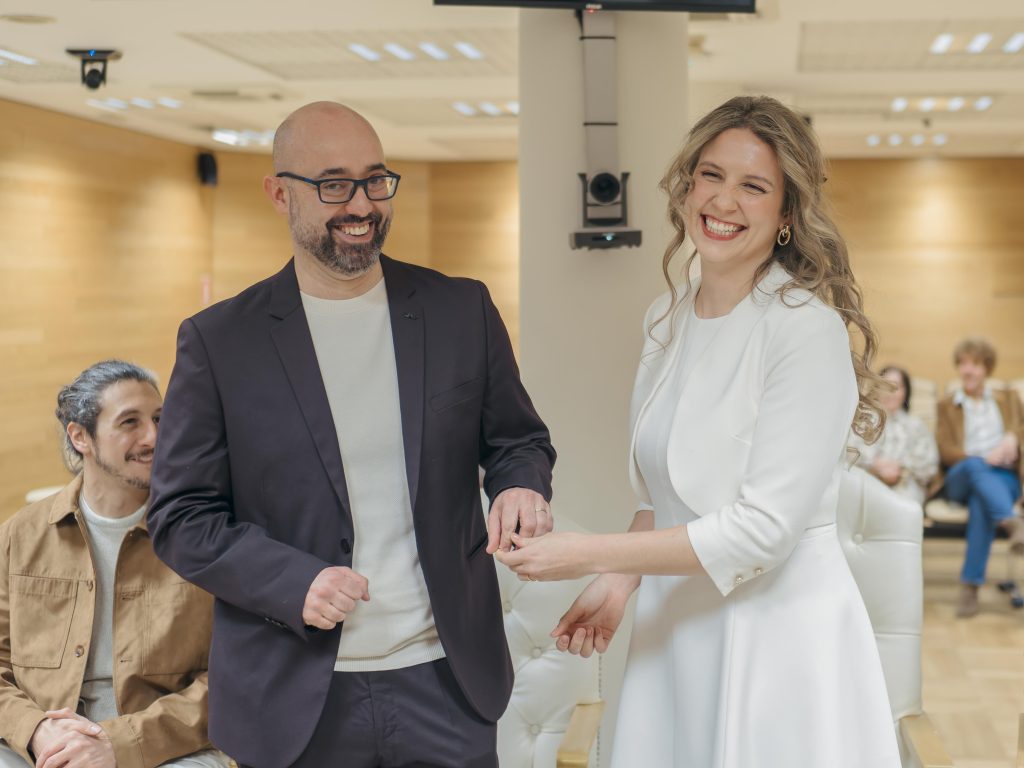 Boda en el Ayuntamiento de Getafe y Coctel en Si La Cosa Funciona Eventos - Getafe  - Fotógrafo de bodas por horas en Getafe