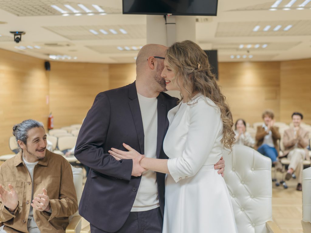 Boda en el Ayuntamiento de Getafe y Coctel en Si La Cosa Funciona Eventos - Getafe  - Fotógrafo de bodas por horas en Getafe