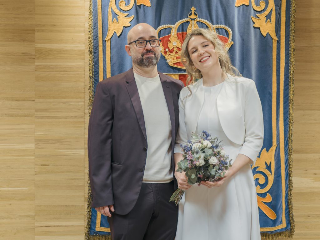Boda en el Ayuntamiento de Getafe y Coctel en Si La Cosa Funciona Eventos - Getafe  - Fotógrafo de bodas por horas en Getafe