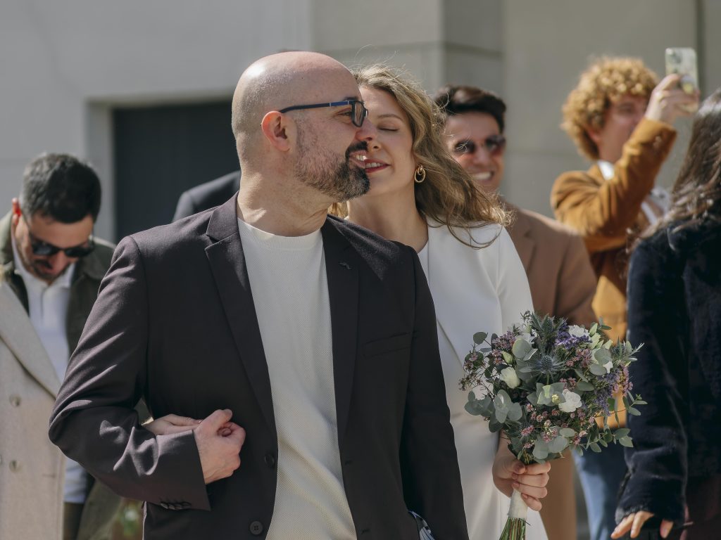 Boda en el Ayuntamiento de Getafe y Coctel en Si La Cosa Funciona Eventos - Getafe  - Fotógrafo de bodas por horas en Getafe
