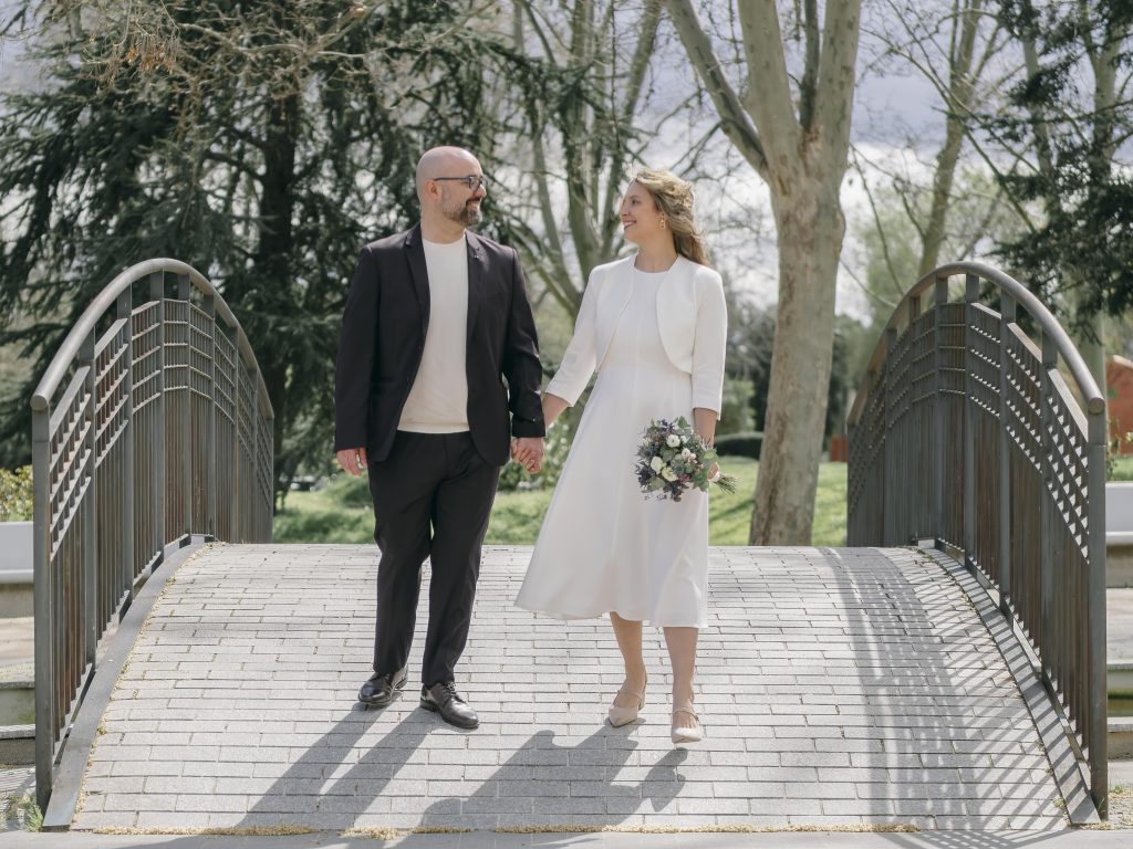 Boda en el Ayuntamiento de Getafe y Coctel en Si La Cosa Funciona Eventos - Getafe  - Fotógrafo de bodas por horas en Getafe