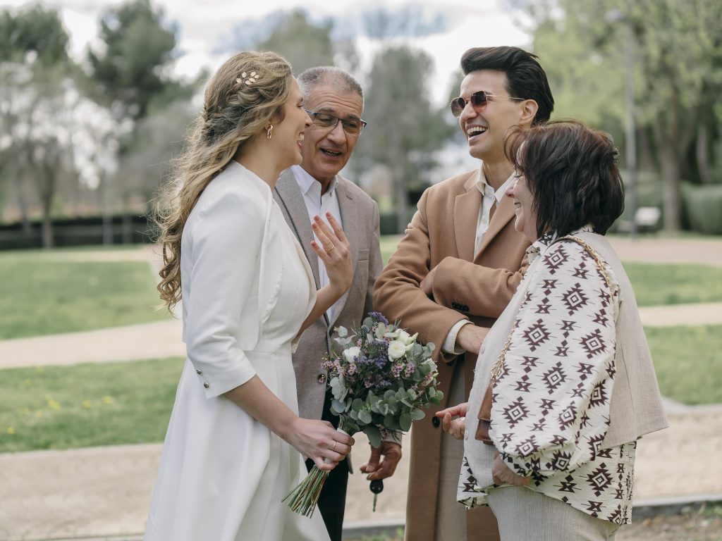 Boda en el Ayuntamiento de Getafe y Coctel en Si La Cosa Funciona Eventos - Getafe  - Fotógrafo de bodas por horas en Getafe